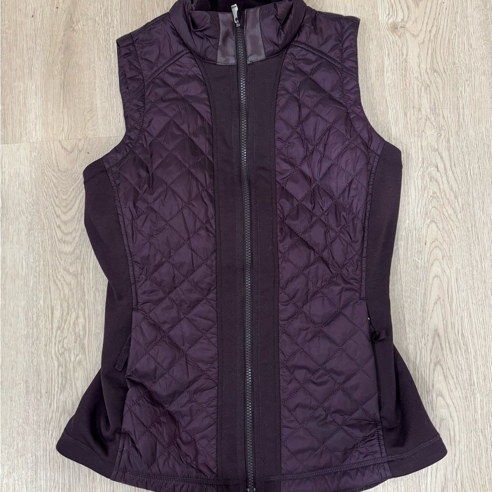Athleta Rock Springs Vest, Eggplant Purple